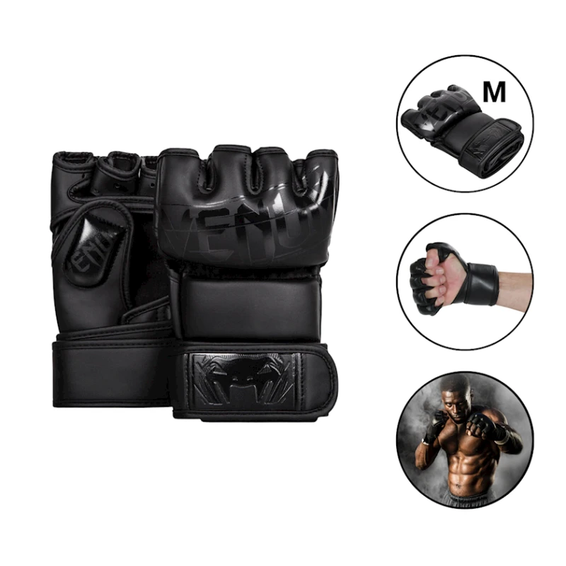 MMA üçün əlcəklər Venum 1069, kişi, M, qara