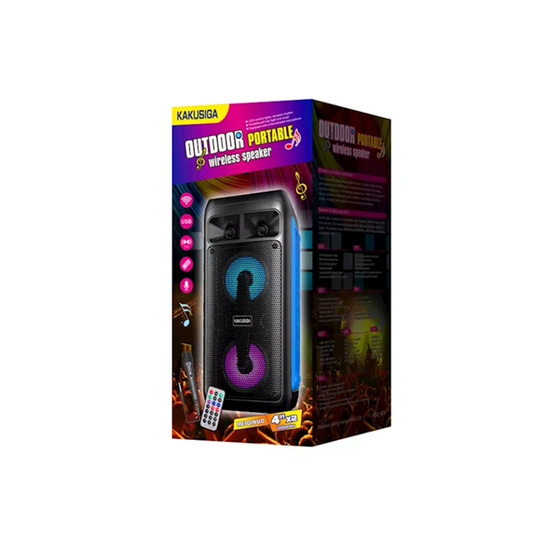 Портативная колонка Kakusiga KSC-671 Black