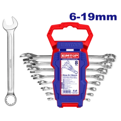 Наборы ключей Emtop ECSS10801 Наборы ключей Emtop ECSS10801
