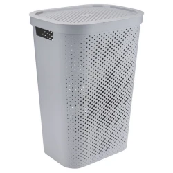 Корзина для белья JYSK Infinity пластик, серая Корзина для белья JYSK Infinity пластик, серая