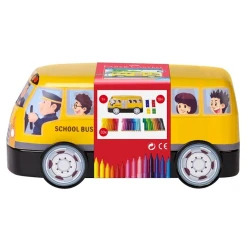Набор фломастеров Faber-Castell School Bus 155532, 33 шт Набор фломастеров Faber-Castell School Bus 155532, 33 шт