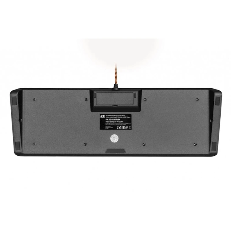 Клавиатура 2E Gaming Keyboard KG355 LED 87key USB Black UKR Клавиатура 2E Gaming Keyboard KG355 LED 87key USB Black UKR