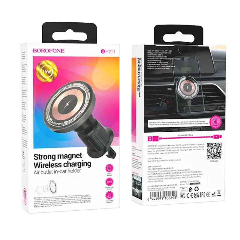 Автомобильный держатель для телефона Borofone BH211 Автомобильный держатель для телефона Borofone BH211