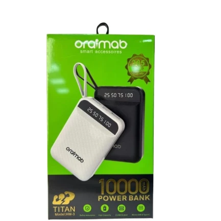Xarici akkumulyator Araimad Power Bank Alo Aks Black