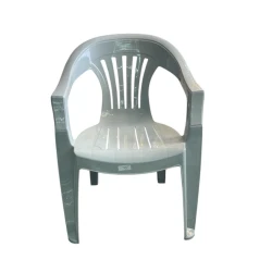 Садовый стул Kapitashi MBL-6022-2, пластик, серый, 80x58 см