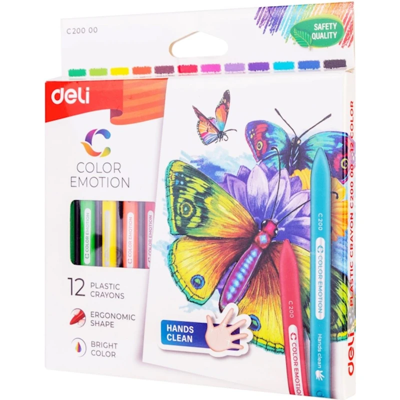 Набор мелков Deli Color Emotion C20000, 12 цветов Набор мелков Deli Color Emotion C20000, 12 цветов