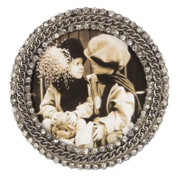 Foto çərçivə Clayre&Eef, 9x2x9 sm, gümüşü