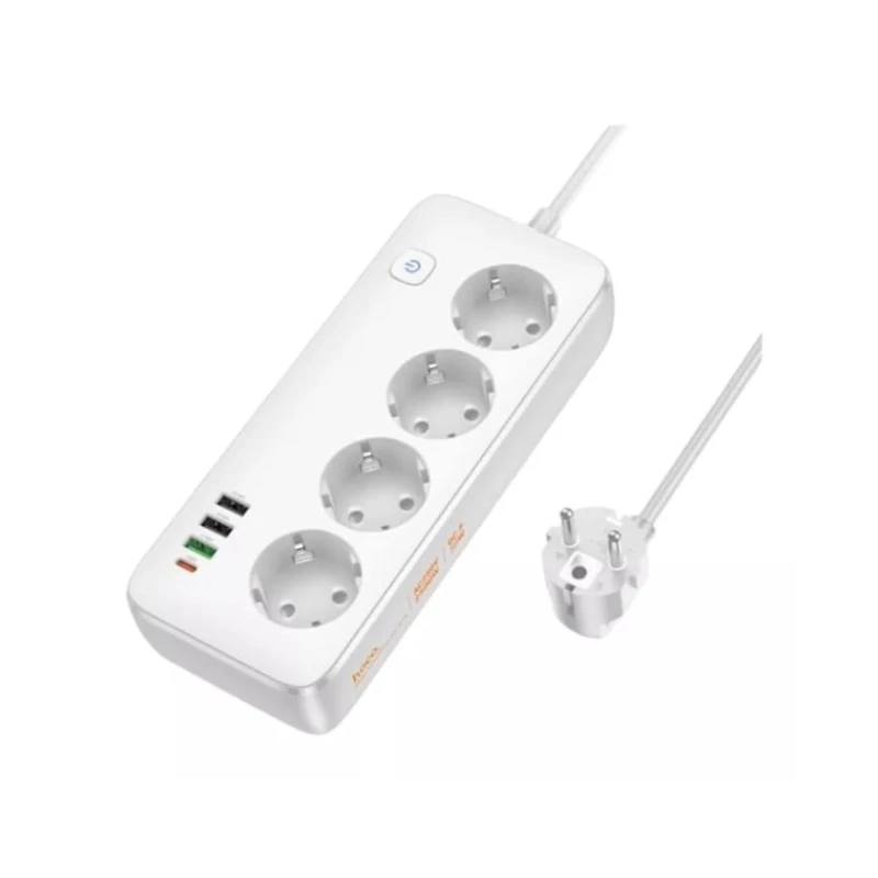 Uzadıcı Hoco AC22 White, 1.5 m Uzadıcı Hoco AC22 White, 1.5 m