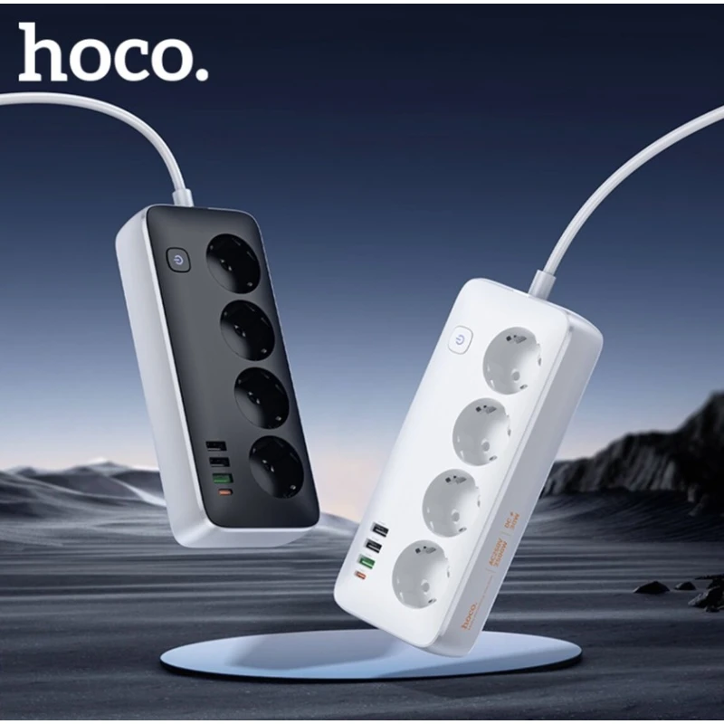 Uzadıcı Hoco AC22 White, 1.5 m Uzadıcı Hoco AC22 White, 1.5 m