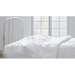 Одеяло Yataş Corbell Siliconized 195x215 см, двуспальное, бамбук/cиликонизированное волокно, белое