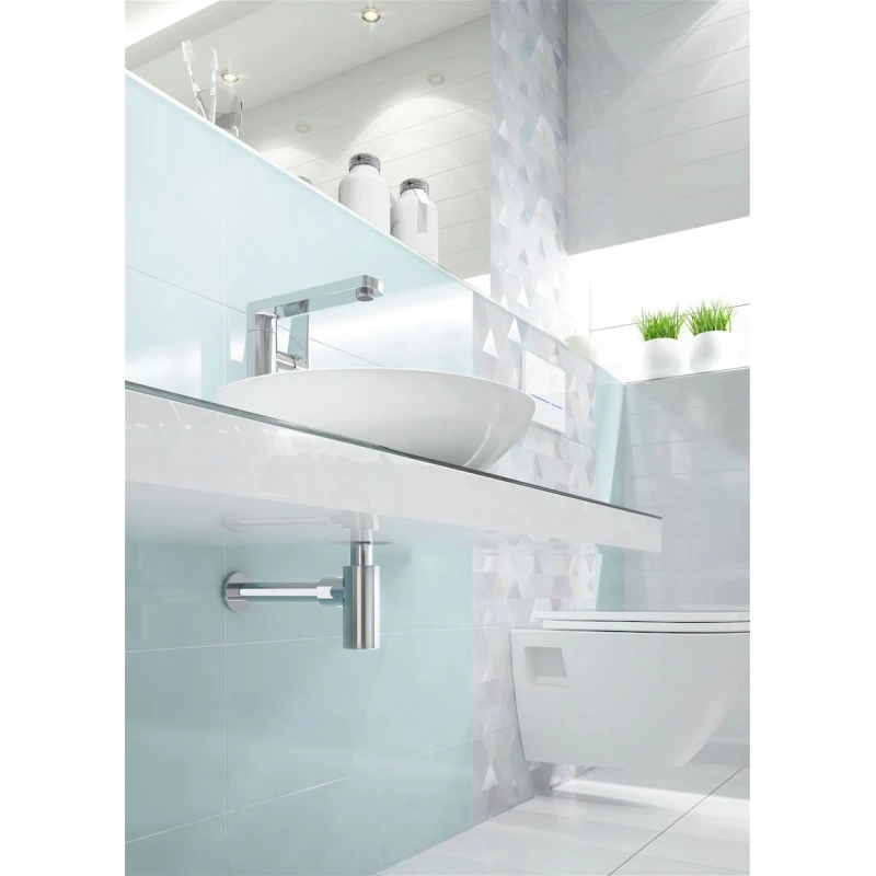 Çanaq üçün sifon Deante NHC_031K, dairəvi, xrom Çanaq üçün sifon Deante NHC_031K, dairəvi, xrom