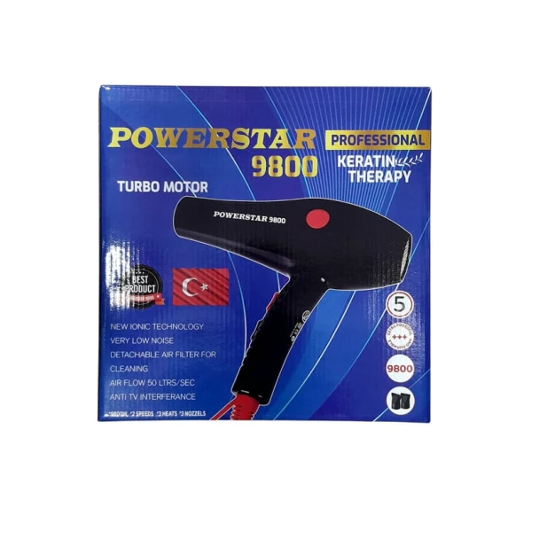 Фен PowerStar Turbo PW_9800 Фен PowerStar Turbo PW_9800