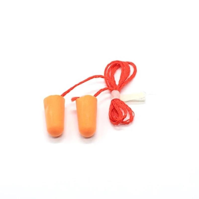 Беруши со шнуром TM.23392 оранжевые Беруши со шнуром TM.23392 оранжевые