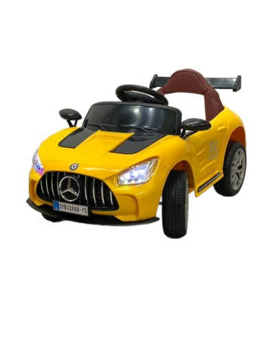 Uşaq elektrik avtomobili Mercedes SYB1688-SARI