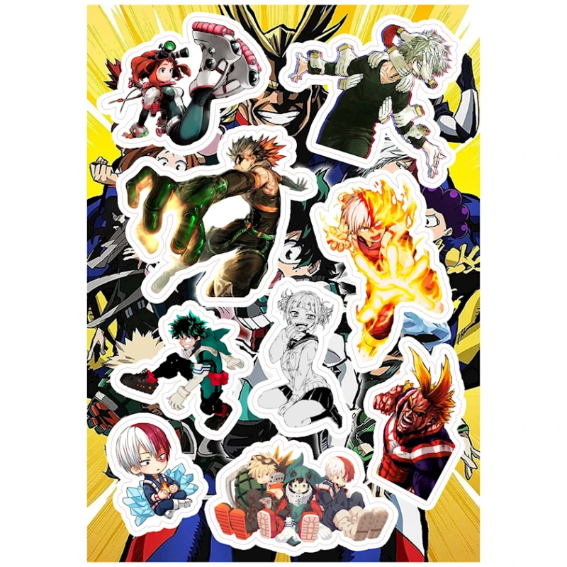 Yapışdırmalar dəsti My Hero Academia, 9 əd