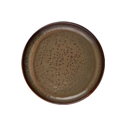 Тарелка ID-Fine Hazel Jord, керамика, коричневая, 20 см