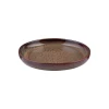 Тарелка ID-Fine Hazel Jord, керамика, коричневая, 20 см Тарелка ID-Fine Hazel Jord, керамика, коричневая, 20 см