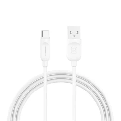 Kabel USB Type-C Recci RCM-P100 White, 1 m