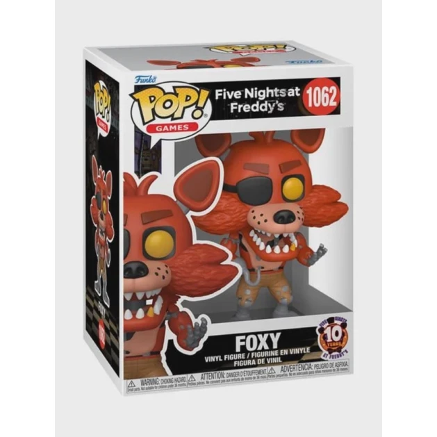 Oyun fiquru Funko Pop! Five Nights at Freddy's Foxy 1062, 3+ yaş Oyun fiquru Funko Pop! Five Nights at Freddy's Foxy 1062, 3+ yaş