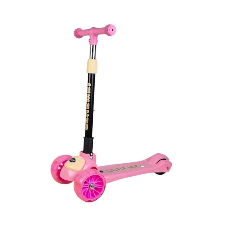 Детский самокат TRF-1008, розовый