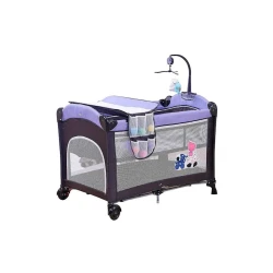 Manej-çarpayı 970, 128х71х76 sm, bənövşəyi