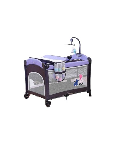 Manej-çarpayı 970, 128х71х76 sm, bənövşəyi