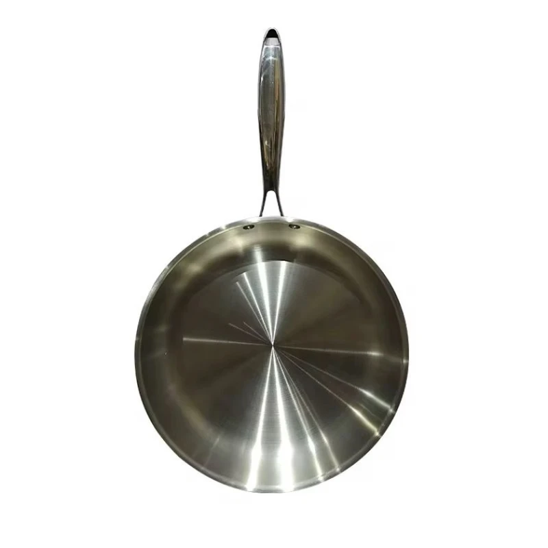 Сковородка Bayramov Group TA-VA-001, нержавеющая сталь, серебристая, 20 см