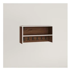 Вешалка Art_asilqan_35, ламинат, коричневая, 180х100x35 см Вешалка Art_asilqan_35, ламинат, коричневая, 180х100x35 см