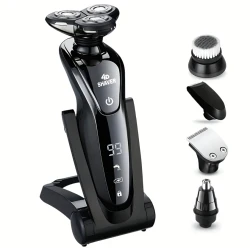 Электробритва Gertzy 4D 6 в 1 умный цифровой экран