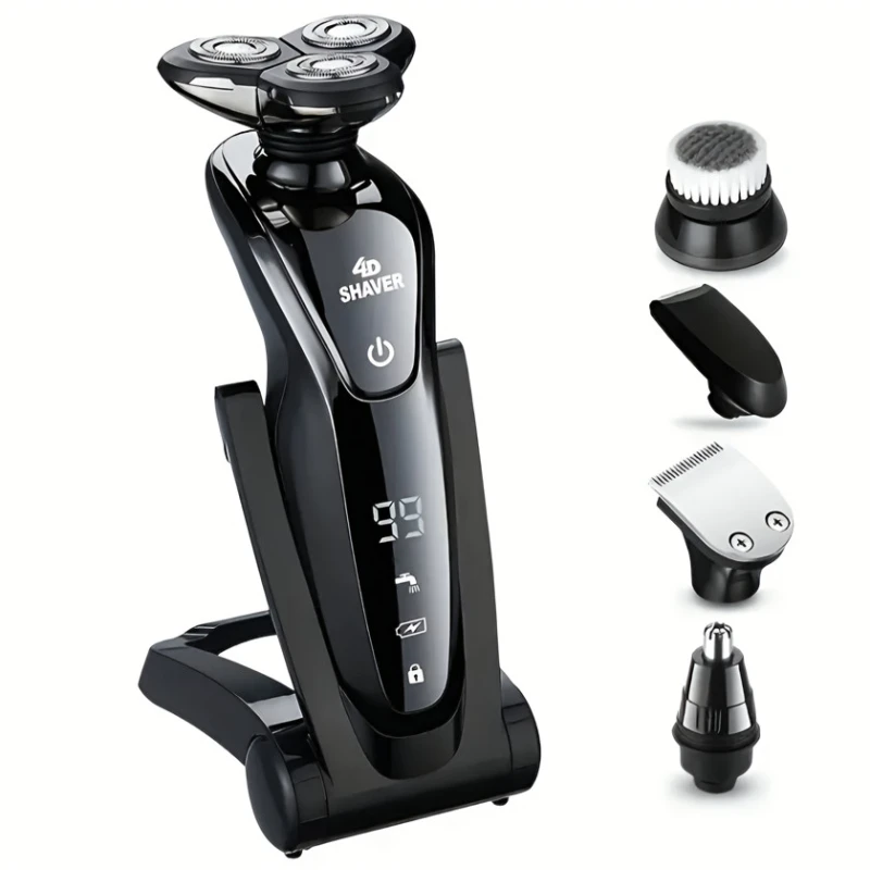 Электробритва Gertzy 4D 6 в 1 умный цифровой экран Электробритва Gertzy 4D 6 в 1 умный цифровой экран