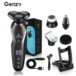 Электробритва Gertzy 4D 6 в 1 умный цифровой экран