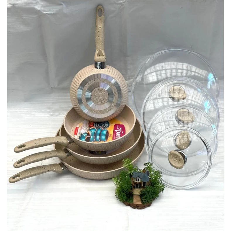 Tava dəsti SF-542, qranit, 8 əşya