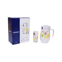 Набор из стаканов и кувшина Luminarc Crazy Flower