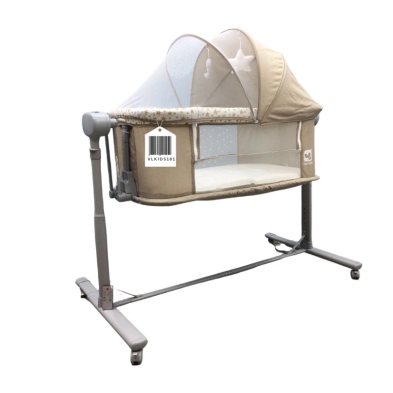 Люлька-качалка Cool Baby VL-KIDS-181, бежевая