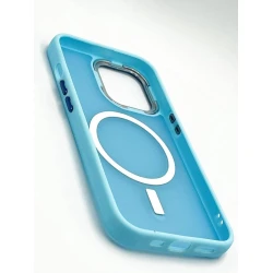 Чехол Magsafe для Apple iPhone 13 Pro Max, Голубой