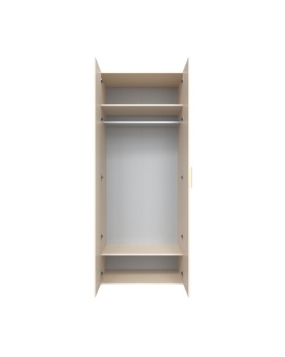 Şkaf Art Mebel Art-80-20, LDSP, krem, 50x80x210 sm