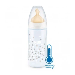 Бутылочка для кормления Nuk First Choice+, 0-6 мес, 300 мл, размер M, латекс, товар в ассортименте Бутылочка для кормления Nuk First Choice+, 0-6 мес, 300 мл, размер M, латекс, товар в ассортименте