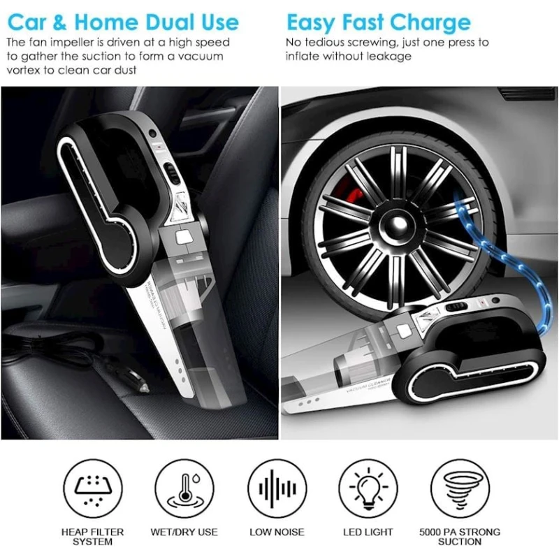 Avtomobil üçün tozsoran LY-8801 Avtomobil üçün tozsoran LY-8801