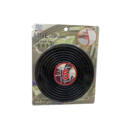 Накладки на двери 1021, резина, черный