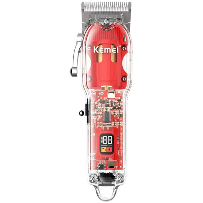 Машинка для стрижки волос Kemei KM-1761 Red