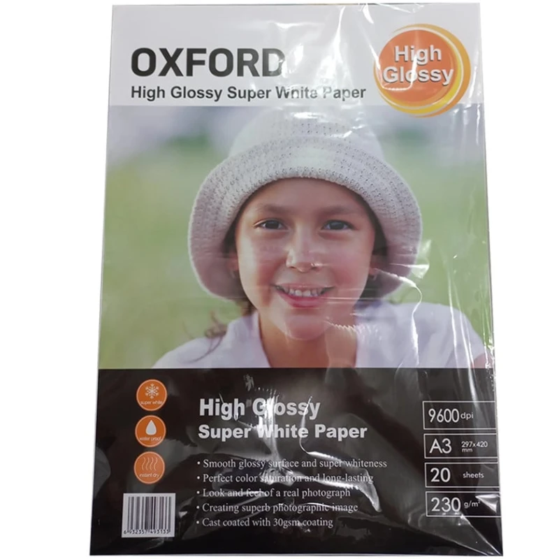Фотобумага Oxford, A3, 230 gsm, 20 листов Фотобумага Oxford, A3, 230 gsm, 20 листов