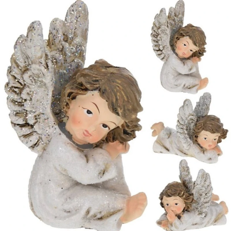 Декоративная фигурка Nampook Ангел, 6x4x7 см, пластик, в ассортименте Декоративная фигурка Nampook Ангел, 6x4x7 см, пластик, в ассортименте