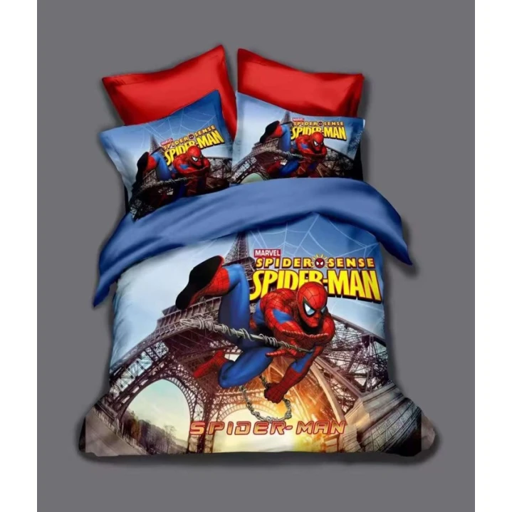 Комплект детского постельного белья MiraNova SF-477, пододеяльник 160х220 см, простыня 160х220 см, наволочки 50х70 см, разноцветный Комплект детского постельного белья MiraNova SF-477, пододеяльник 160х220 см, простыня 160х220 см, наволочки 50х70 см, разноцветный