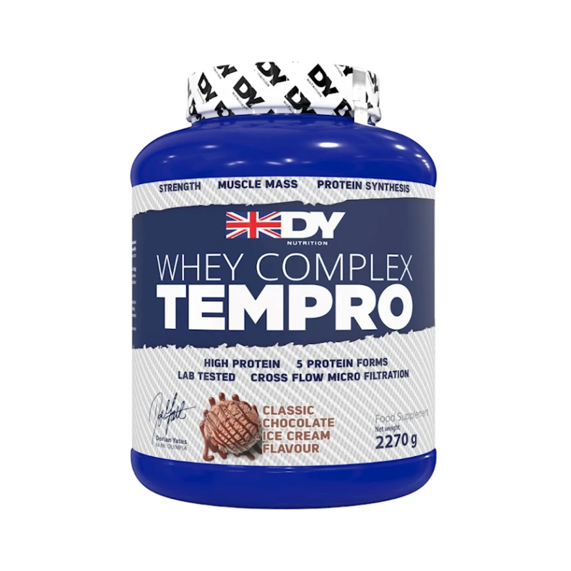 Протеин DY Whey Complex Tempro Classic Chocolate Ice Cream, 2.27 кг Протеин DY Whey Complex Tempro Classic Chocolate Ice Cream, 2.27 кг