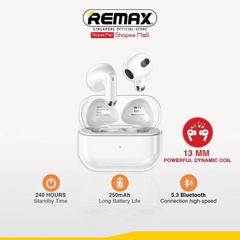 Simsiz qulaqlıq Remax Earbuds M3 Simsiz qulaqlıq Remax Earbuds M3
