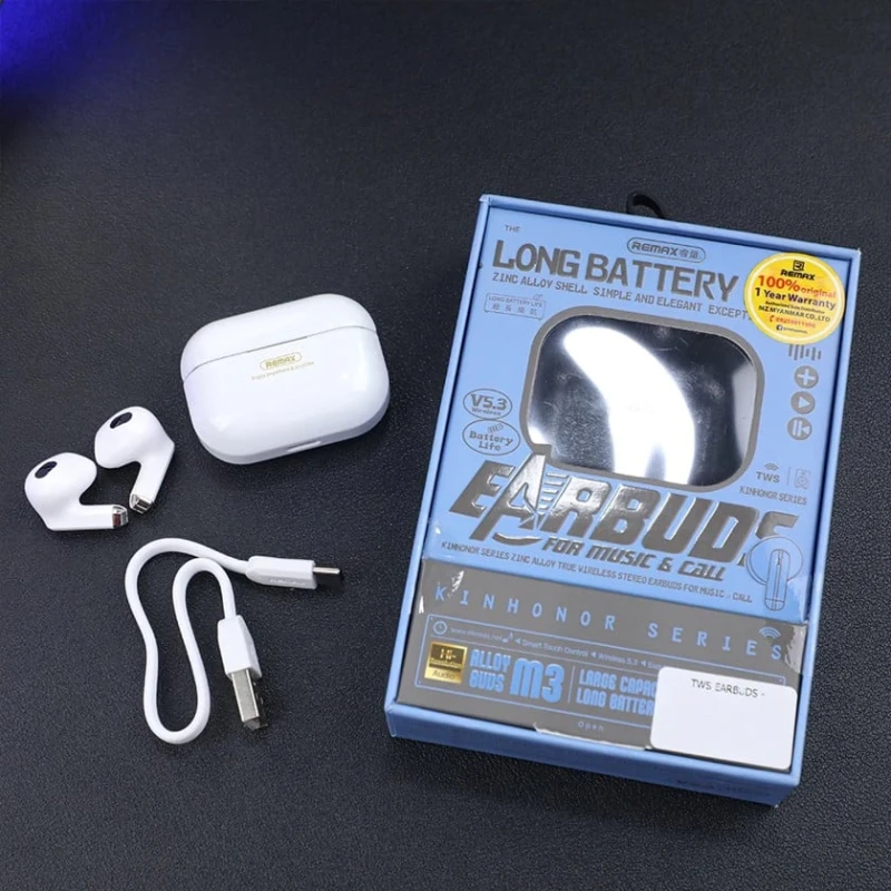 Simsiz qulaqlıq Remax Earbuds M3 Simsiz qulaqlıq Remax Earbuds M3