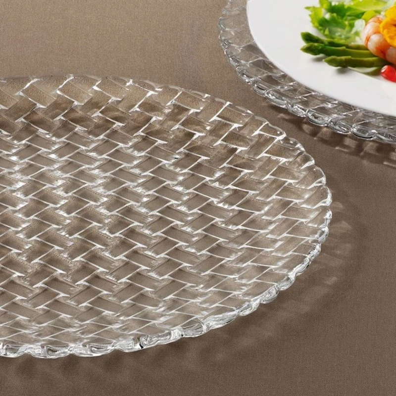 Набор тарелок Nachtmann Bossa Nova , 2 шт, 32 см, хрусталь, прозрачный Набор тарелок Nachtmann Bossa Nova , 2 шт, 32 см, хрусталь, прозрачный