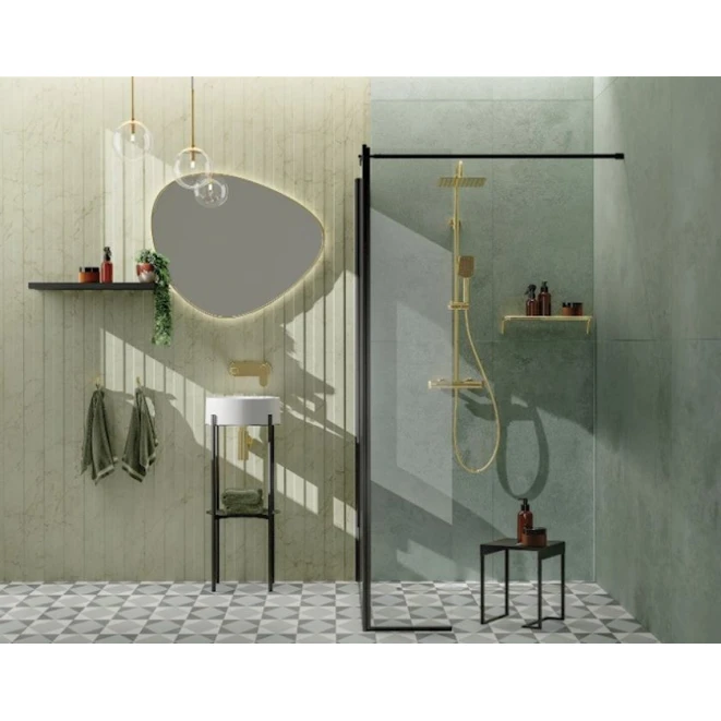 Консоль для ванны Deante Silia, 36x84 см, нержавеющая сталь, черная Консоль для ванны Deante Silia, 36x84 см, нержавеющая сталь, черная