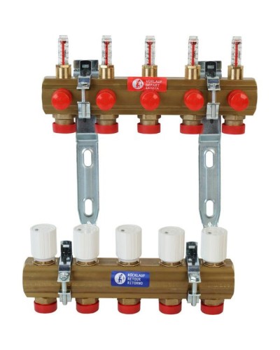 Kollektor qovşağı Giacomini R553FZY046, 1 düym, 3/4 düym - R553FZY046