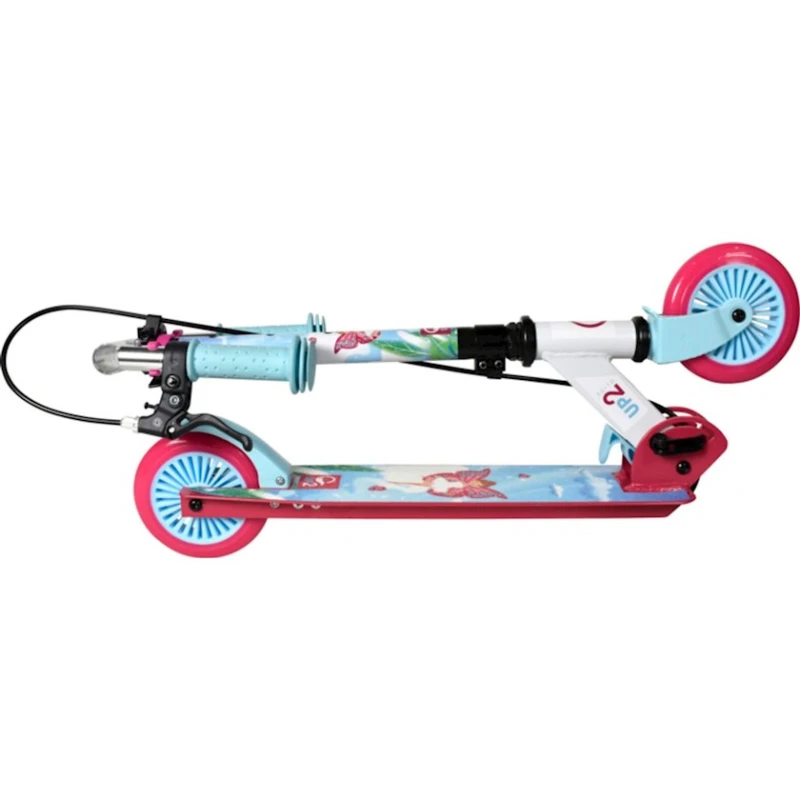 Самокат UP2GLIDE Fun 2 & Safe Fairy Голубой/Розовый